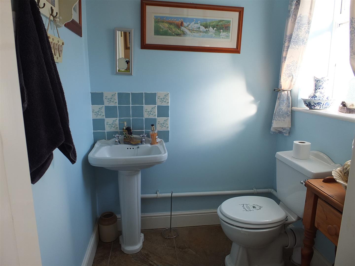 DOWSTAIRS CLOAKROOM
